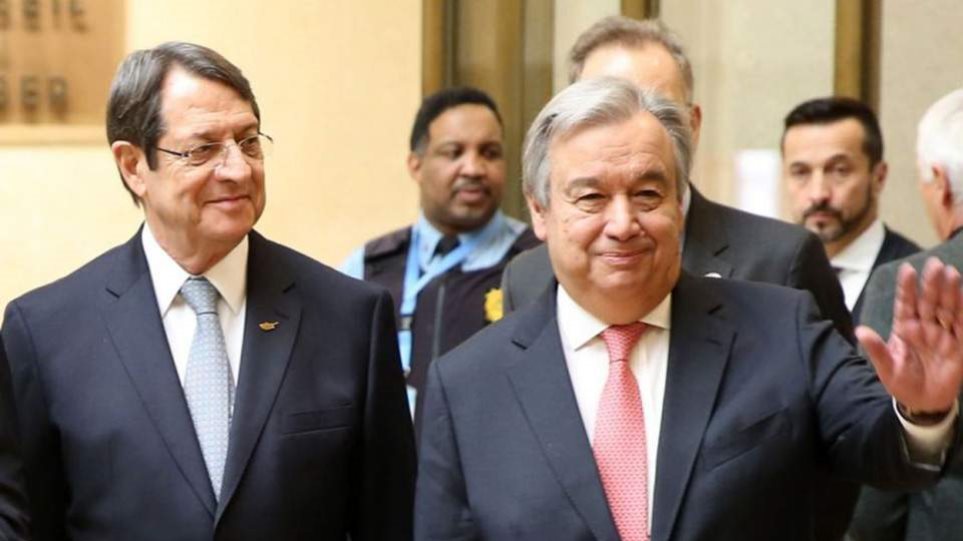 Ο Ν.Αναστασιάδης έστειλε επιστολή στον Α.Γκουτέρες για τις νέες μονομερείς και έκνομες ενέργειες της Τουρκίας
