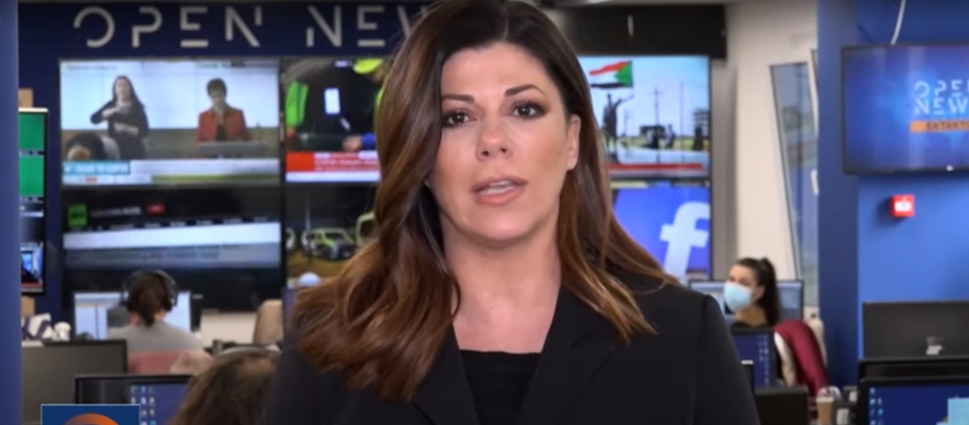 Συντετριμμένη η Λ.Δρούγκα – «Λύγισε» όταν μετέδιδε την είδηση θανάτου της Φ.Γεννηματά (βίντεο)