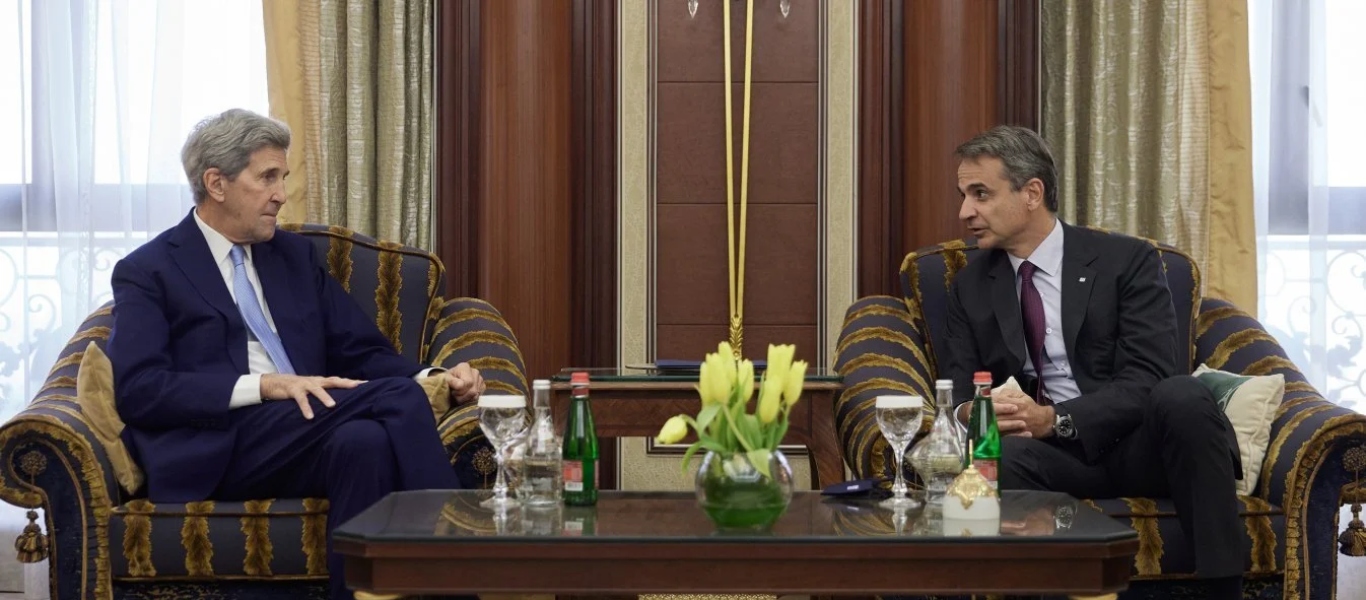Τετ α τετ Κ.Μητσοτάκη και Τ.Κέρι στο Ριάντ – Στο επίκεντρο η ενεργειακή συμφωνία με την Αίγυπτο