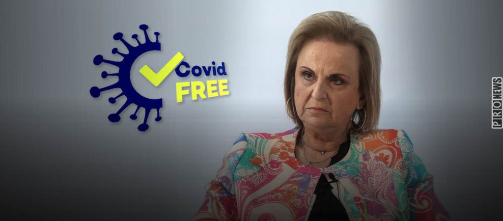 Η Μ.Παγώνη χαρακτήρισε υγειονομικές βόμβες τους Covid-free χώρους -Αντέδρασε δημοσιογράφος: «Τότε γιατί εμβολιαζόμαστε;»