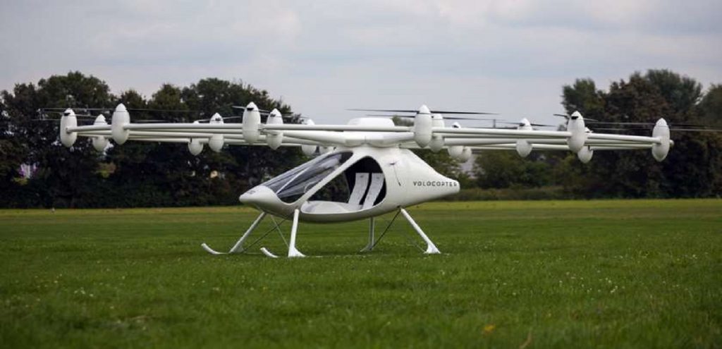 Volocopter: Τα ιπτάμενα ταξί που ετοιμάζεται να υποδεχτεί το αεροδρόμιο της Ρώμης (φώτο)