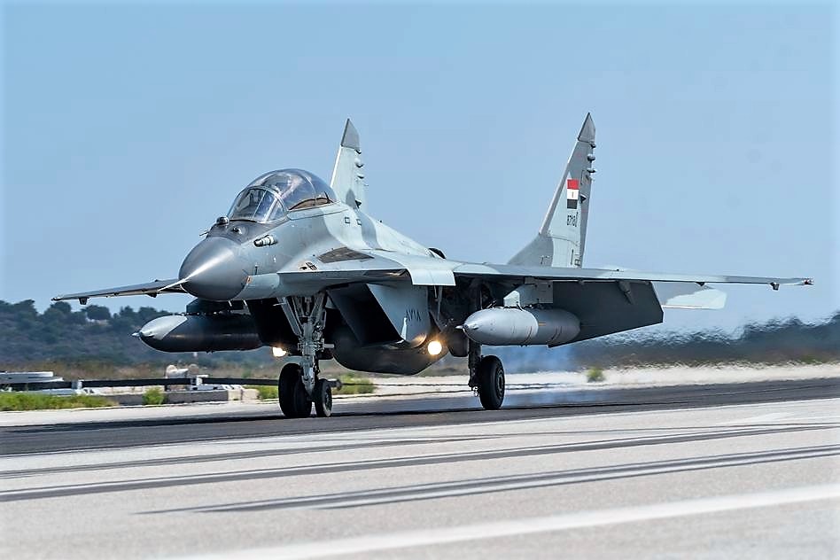 Στην Σούδα με MiG-29 η αιγυπτιακή Aεροπορία (φωτό)