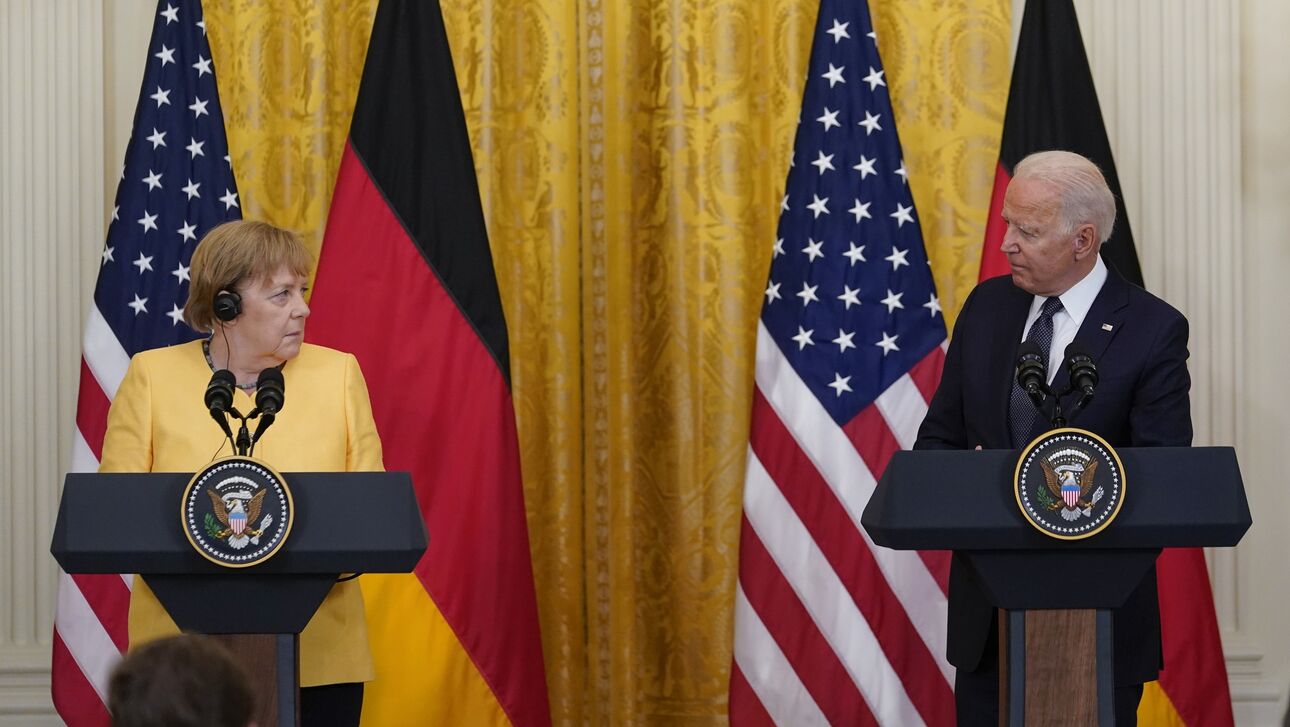 G20: Συνάντηση Τζο Μπάιντεν με Α. Μέρκελ