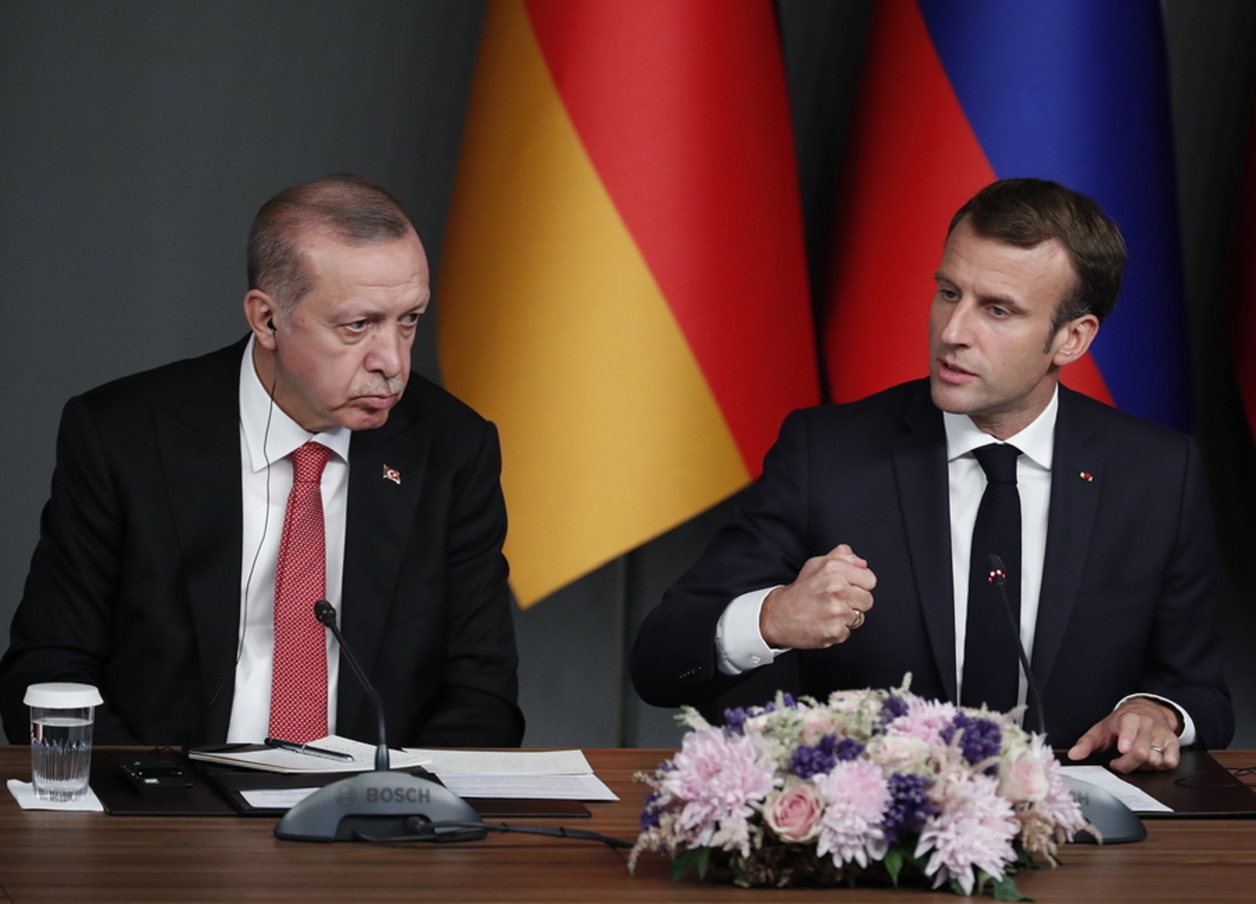 Διμερή συνάντηση Ερντογάν – Μακρόν στο περιθώριο της G20 στη Ρώμη