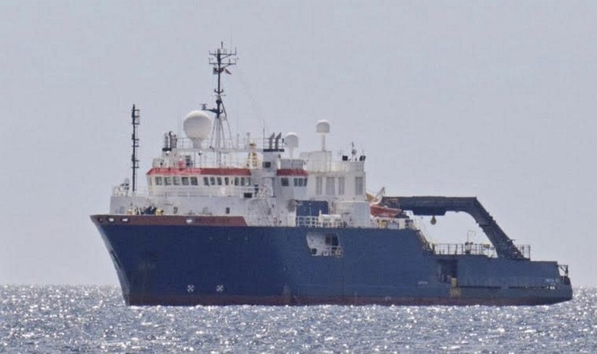 Τουρκική φρεγάτα βρέθηκε σε απόσταση «αναπνοής» από το Nautical Geo – Τεταμένη η κατάσταση στην κυπριακή ΑΟΖ