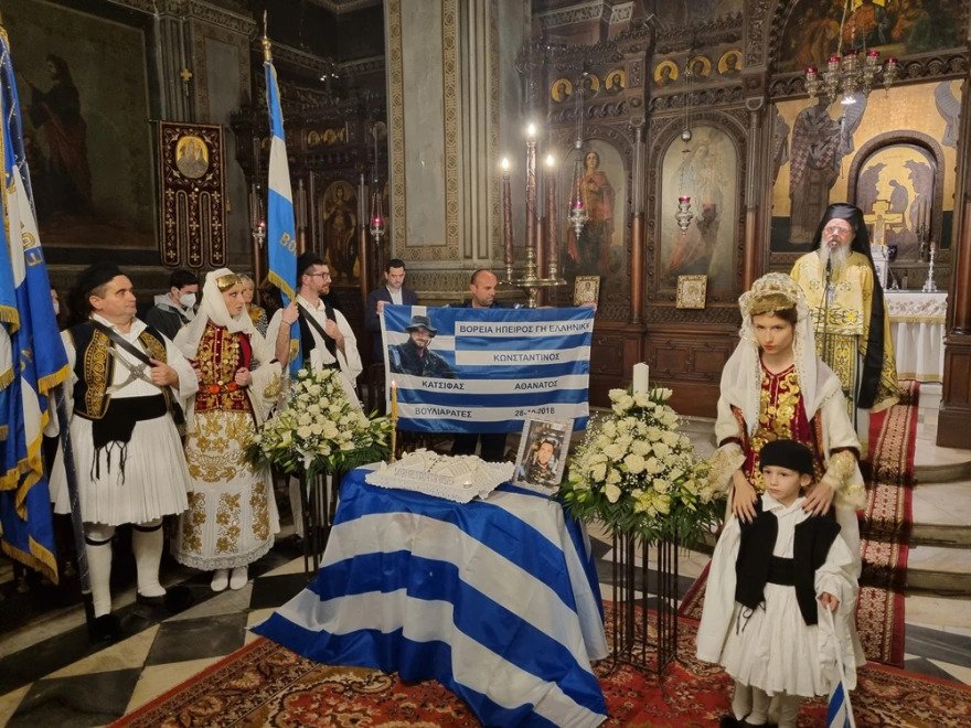 Άφαντη η πολιτική ηγεσία από το τριετές μνημόσυνο του Κ.Κατσίφα σε Αθήνα και Λευκωσία (φώτο)