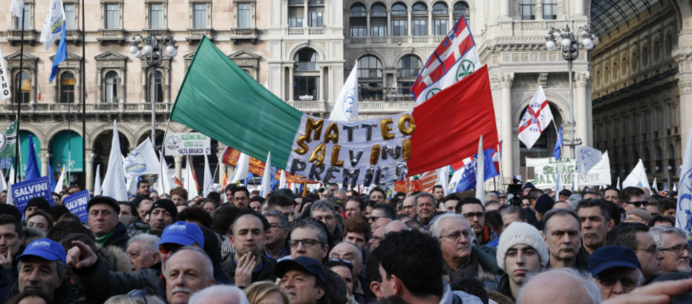 Ιταλία: Τεράστιες διαδηλώσεις κατά του Covid pass της κυβέρνησης Μ.Ντράγκι