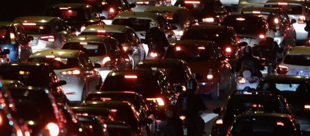 Κυκλοφοριακό «έμφραγμα» στην Εθνική Οδό Αθηνών – Λαμίας (χάρτης)