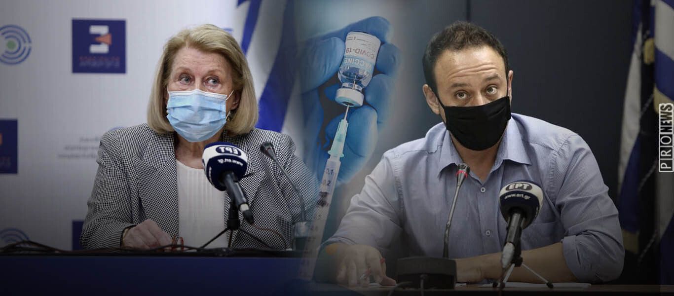 «Εμφύλιος» «ειδικών» και «πειράματα» στους πολίτες: Επίθεση Επιτροπής Εμβολιασμού σε Γ.Μαγιορκίνη για τα εμβόλια