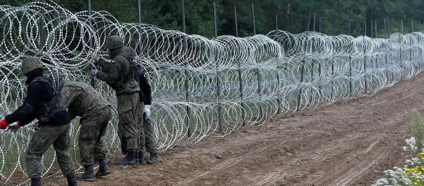 Πολωνία: Τον Δεκέμβριο ξεκινά την κατασκευή τείχους στα σύνορα με Λευκορωσία
