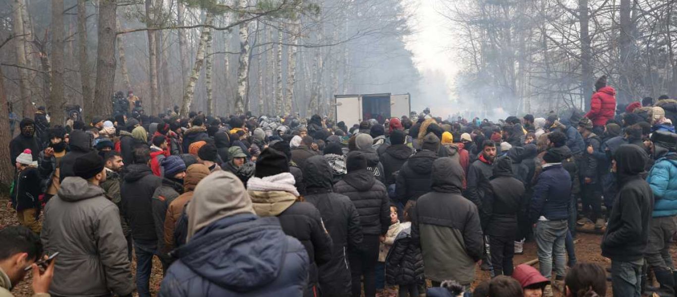 700.000 ευρώ από την ΕΕ στους αποκλεισμένους μετανάστες στα σύνορα Πολωνίας – Λευκορωσίας