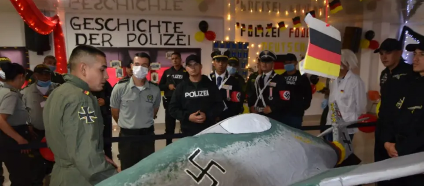 Κολομβία: Αστυνομικοί ντύθηκαν με στολές Ναζί για να «τιμήσουν» την Γερμανία – Απέλυσαν τον διοικητή (φωτό)