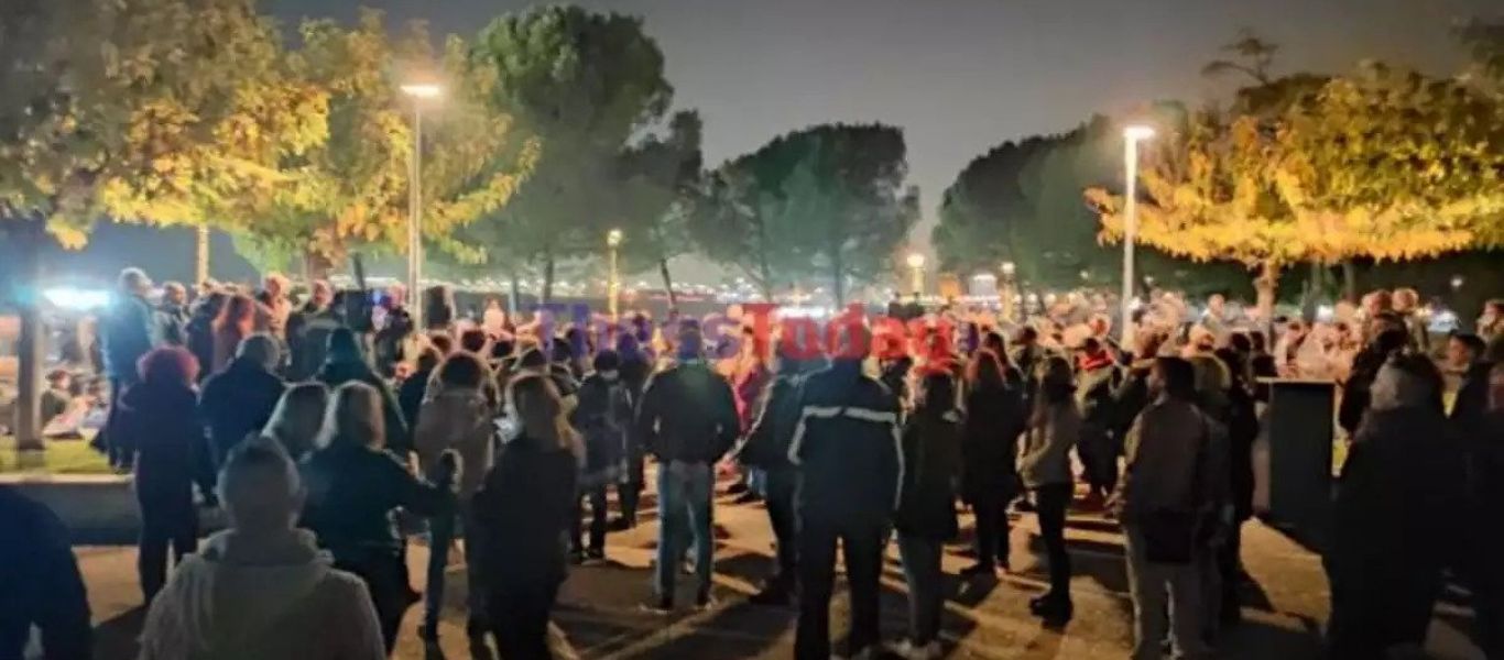 Νέα συγκέντρωση κατά των κυβερνητικών απαγορεύσεων στην Θεσσαλονίκη
