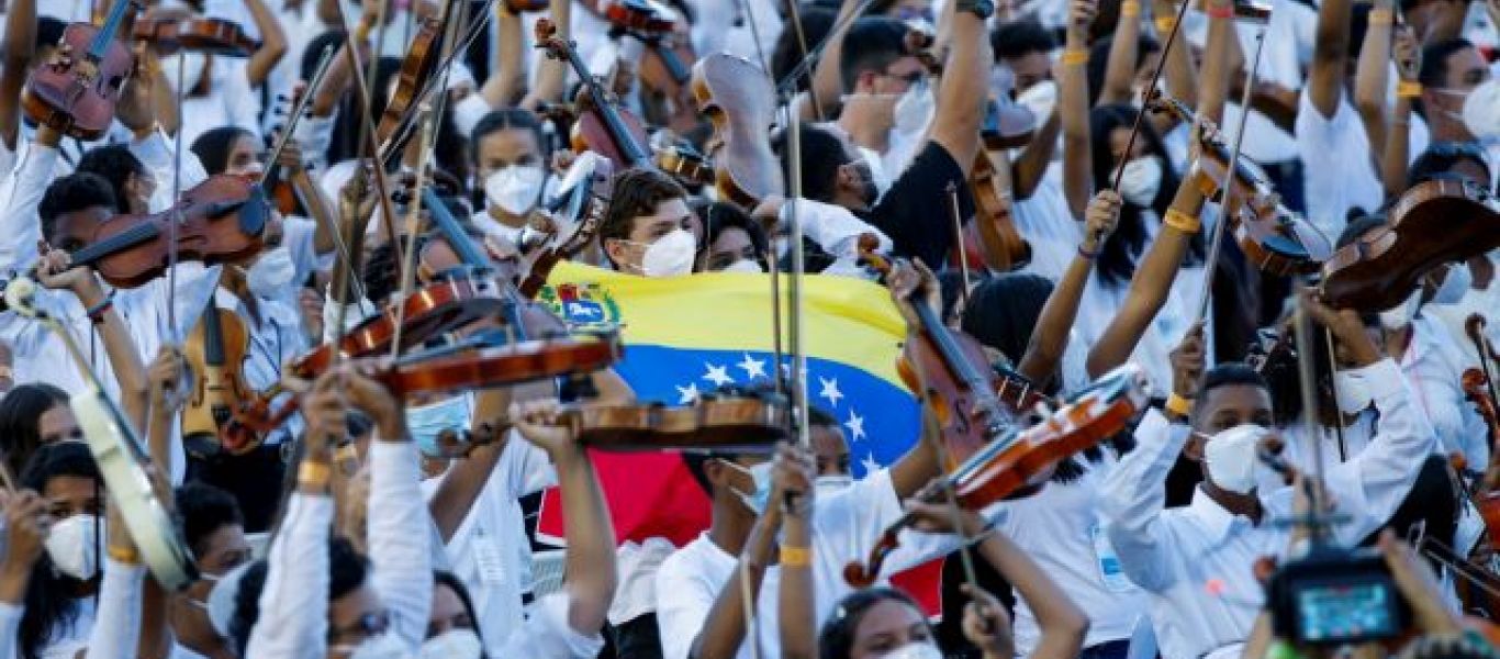 Η Βενεζουέλα έσπασε το ρεκόρ Γκίνες – Η μεγαλύτερη ορχήστρα στον κόσμο (βίντεο)
