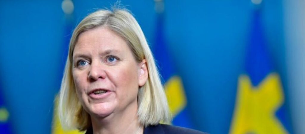 Σουηδία: Μαγκνταλένα Άντερσον – Την Τετάρτη η ψηφοφορία για το πρωθυπουργικό αξίωμα