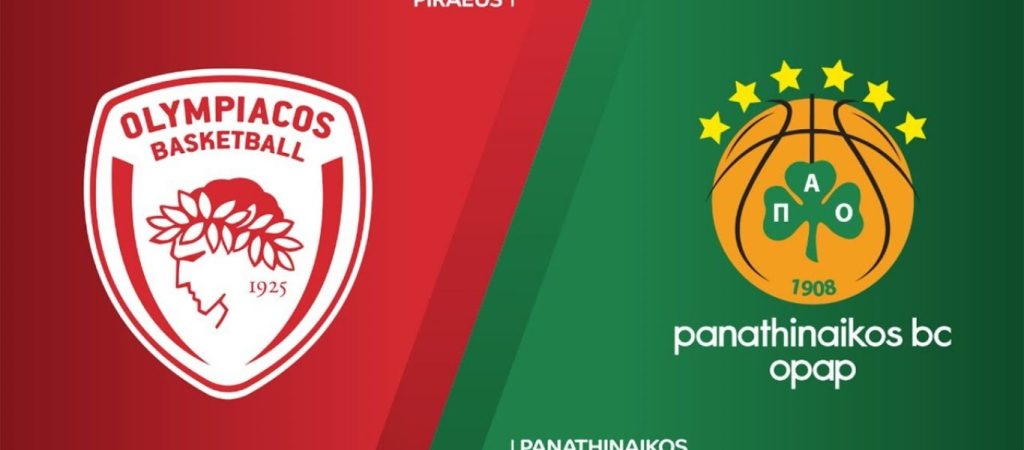 Ολυμπιακός – Παναθηναϊκός 76-81 – Έσπασαν το αήττητο του Ολυμπιακού οι πράσινοι