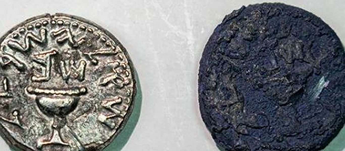 Ιερουσαλήμ: 11χρονη ανακάλυψε σπάνιο κέρμα 2.000 ετών (φωτό)