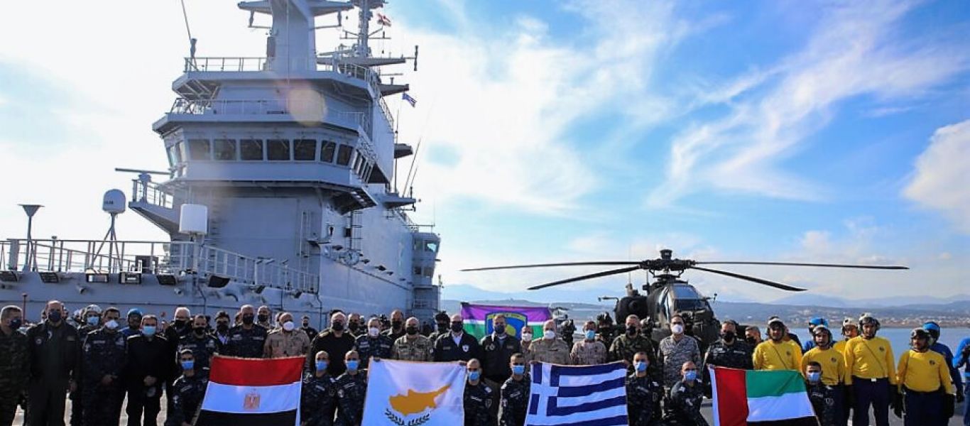 Αεροπορικές συνεκπαιδεύσεις των Ενόπλων Δυνάμεων Ελλάδας, Αιγύπτου και Ηνωμένων Αραβικών Εμιράτων (βίντεο)