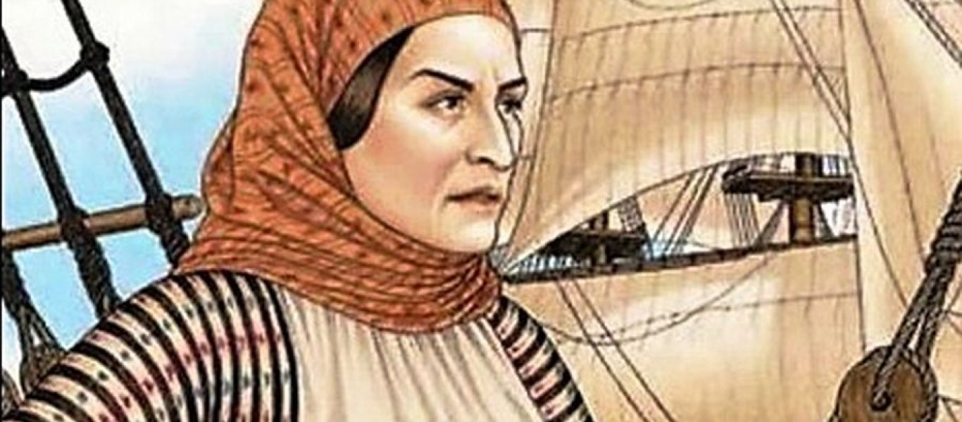 Ουρουγουάη: Έκαναν γκράφιτι την… Λασκαρίνα Μπουμπουλίνα (φωτο)