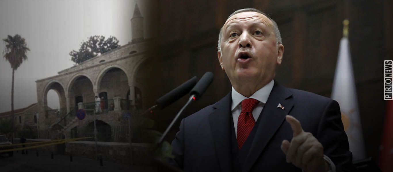 Η Τουρκία «βρυχάται»: Πολεμικές δηλώσεις από Ρ.Τ.Ερντογάν κατά Κύπρου & Ελλάδας μετά τον εμπρησμό τζαμιού στη Λάρνακα