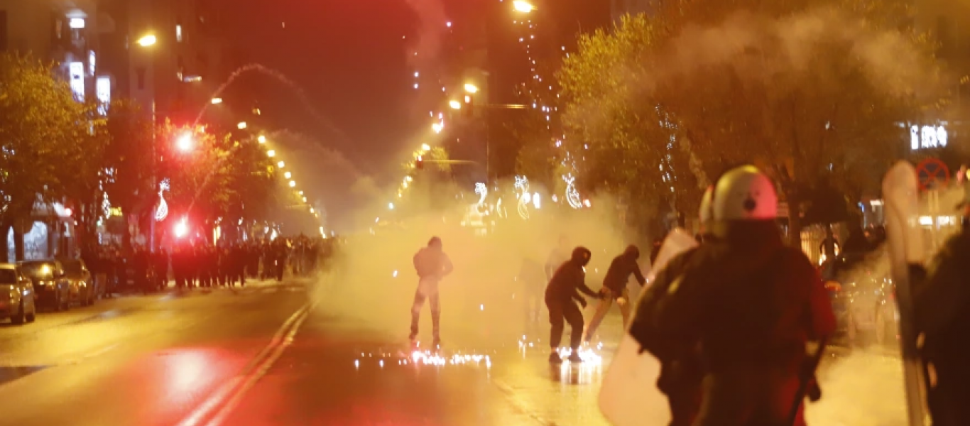 Θεσσαλονίκη: Εννέα συλλήψεις και 35 προσαγωγές για τα επεισόδια στην πορεία για τον Γρηγορόπουλο