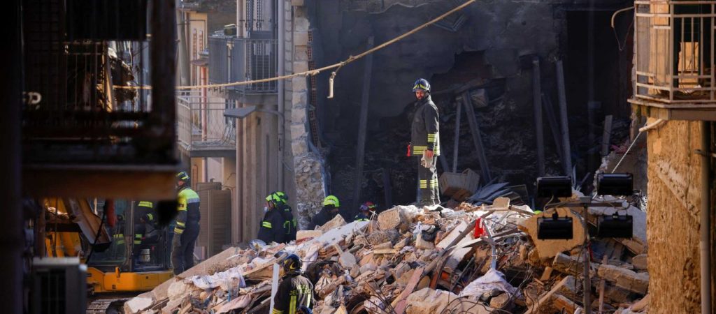 Ιταλία: Έκρηξη σε κτίρια στη Σικελία – Επτά νεκροί