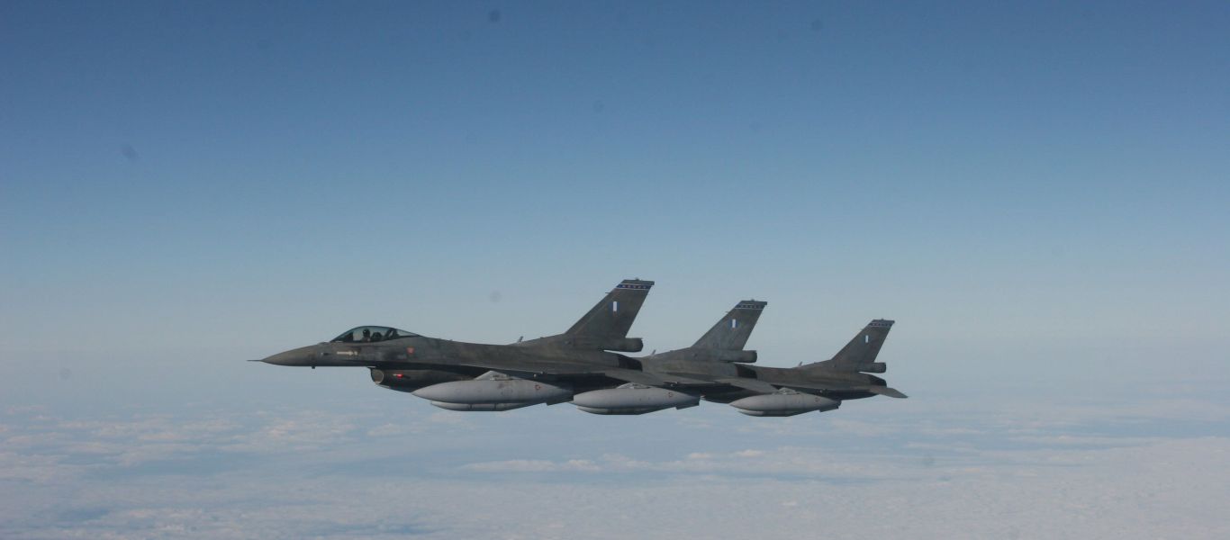 Τουρκικά F-16 πέταξαν πάνω από ελληνικό έδαφος πάνω από τη νήσο Καλόγεροι