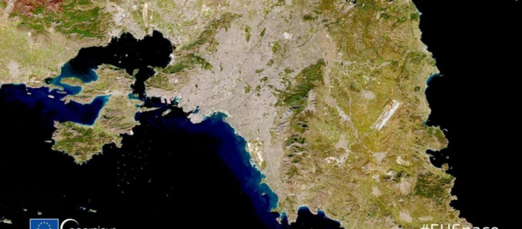 Η Αθήνα από ψηλά – Δορυφορική φωτογραφία από ύψος 786 χιλιομέτρων
