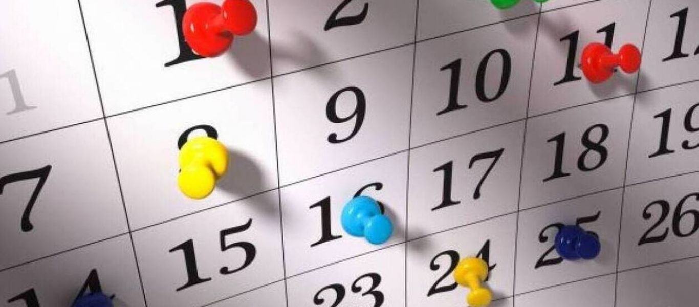 Αργίες 2022: Τα τριήμερα του νέου έτους – Πότε πέφτει το Πάσχα