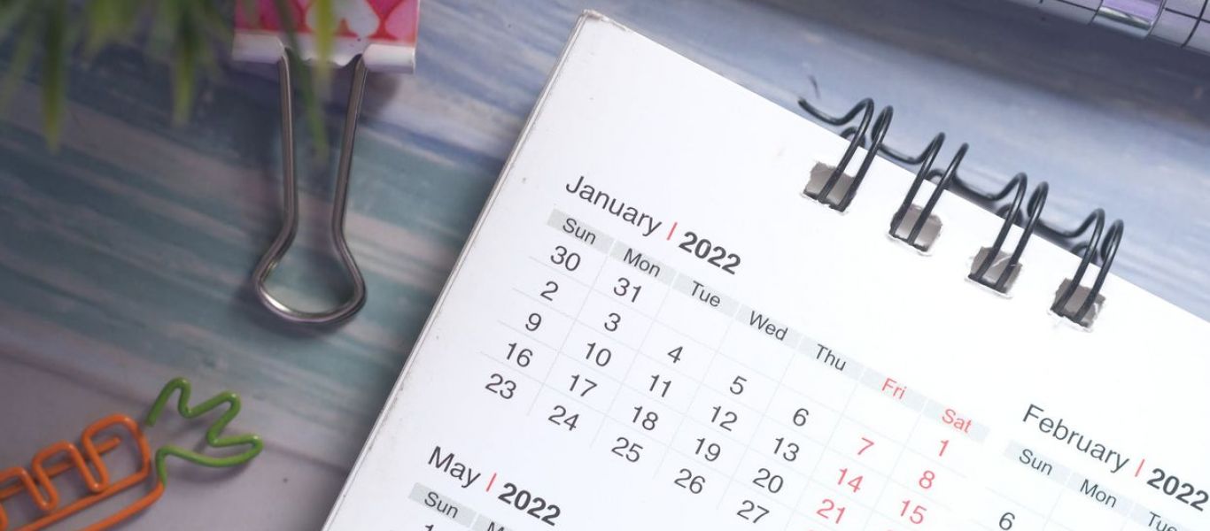 Αργίες 2022: Αυτά είναι τα τριήμερα του νέου έτους