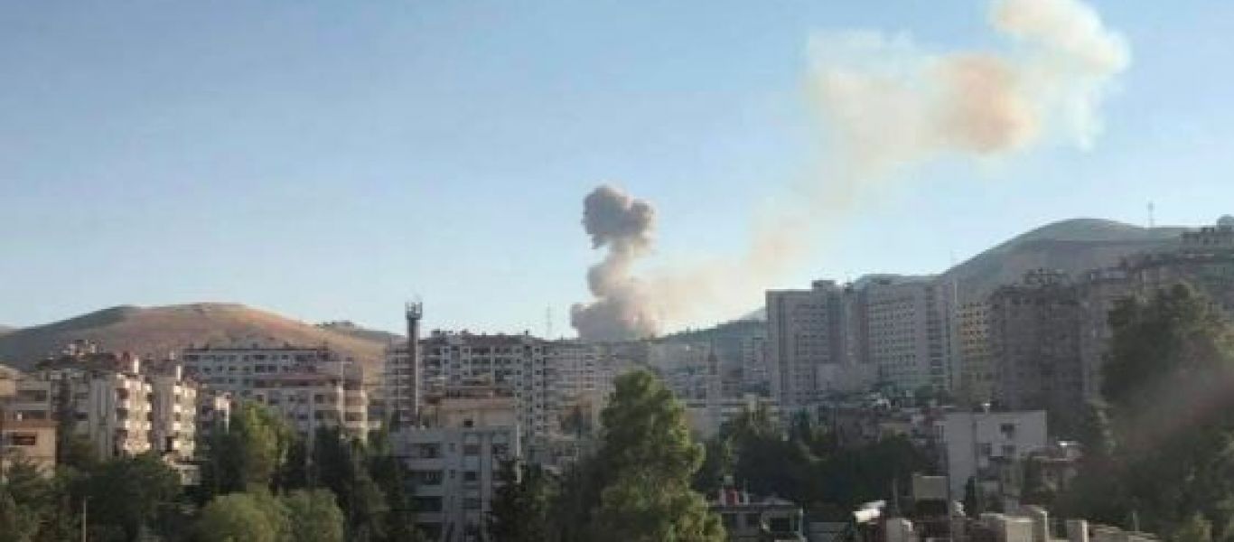 Συρία: Έκρηξη στη Δαμασκό – Άγνωστο αν υπάρχουν θύματα (βίντεο)