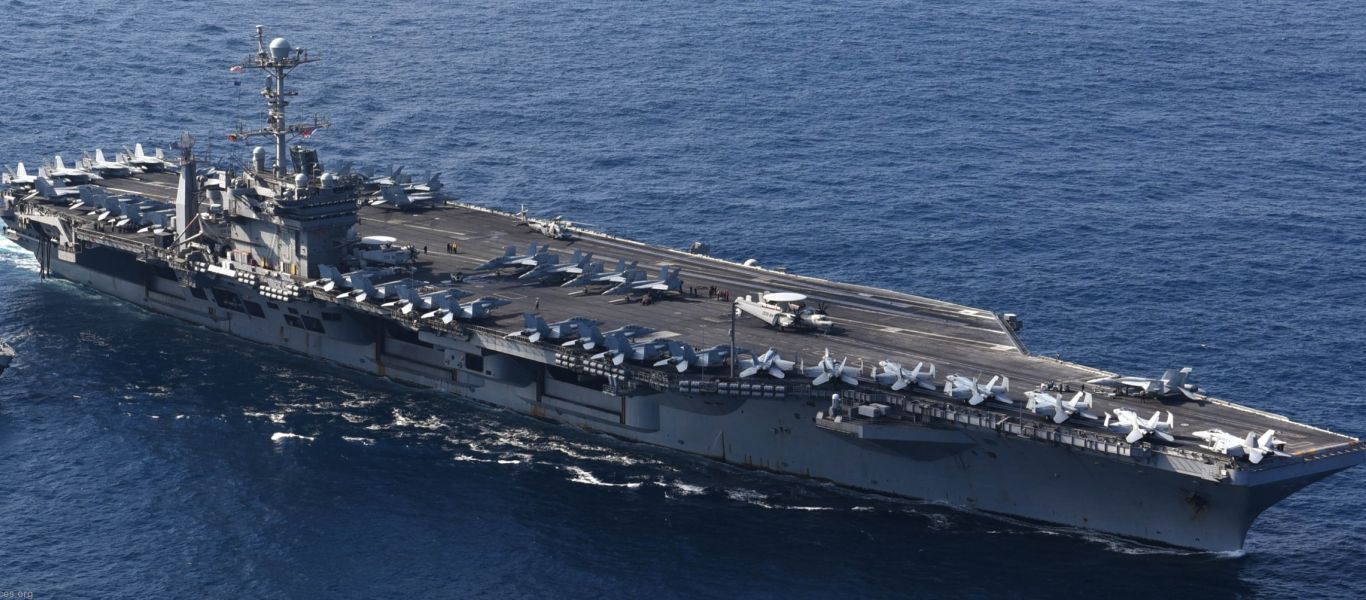 ΗΠΑ: Εντολή να παραμείνει το αεροπλανοφόρο USS Harry Truman στη Μεσόγειο