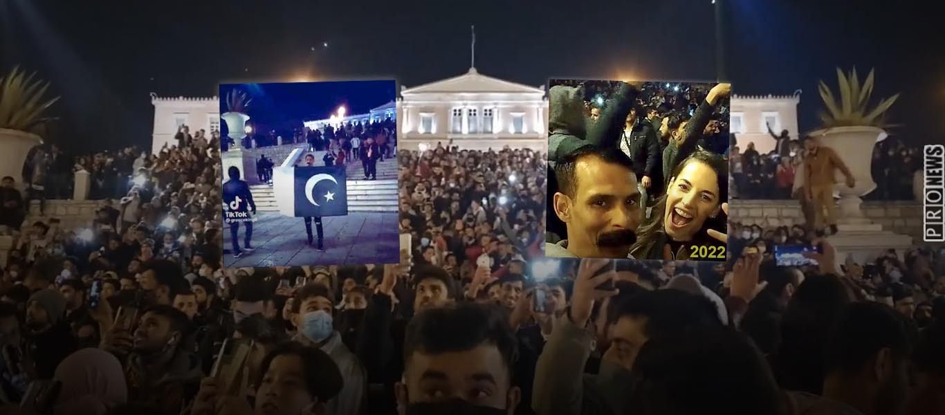Νέο βίντεο-σοκ από την κατάληψη της Αθήνας: «Ζήτω το Πακιστάν» φωνάζουν εν εξάλλω αλλοδαποί και «αλληλέγγυες»