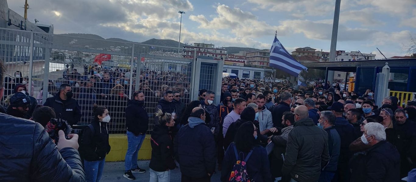 «Βράζει» η Χίος κατά της δημιουργίας του νέου  σούπερ καταυλισμού μουσουλμάνων  αλλοδαπών στο Θόλος