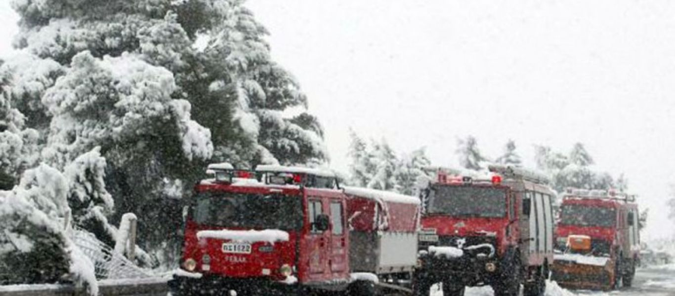 Άγιος Νικόλαος: Απεγκλωβίστηκαν έξι άτομα που είχαν εγκλωβιστεί στα χιόνια στο οροπέδιο Καθαρού