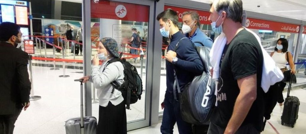 Αφίχθη στο Ντουμπάι ο Νόβακ Τζόκοβιτς (φώτο)