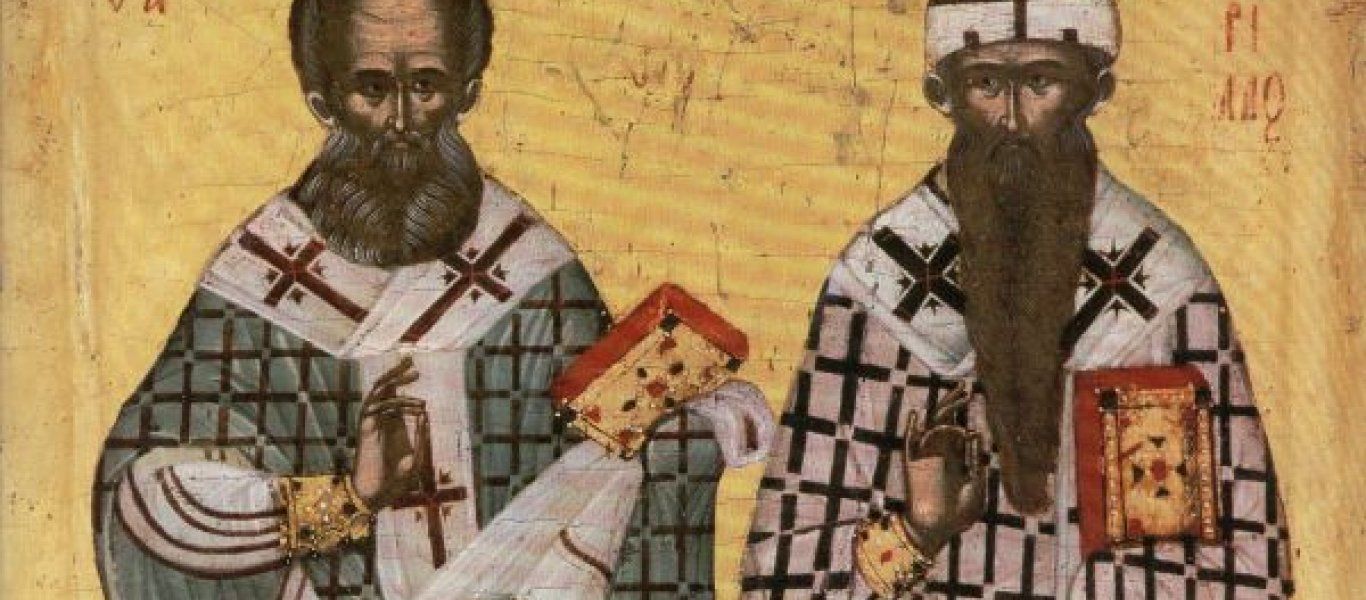 Σήμερα τιμώνται τιμώνται οι Άγιοι Αθανάσιος ο Μέγας και Κύριλλος Πατριάρχες Αλεξανδρείας