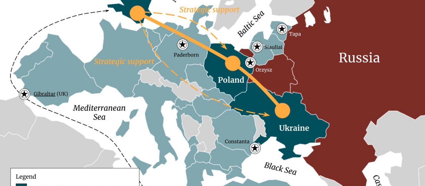 Geostrategy Council: Βρετανία, Ουκρανία και Πολωνία να σχηματίσουν συμμαχία κατά της Ρωσίας