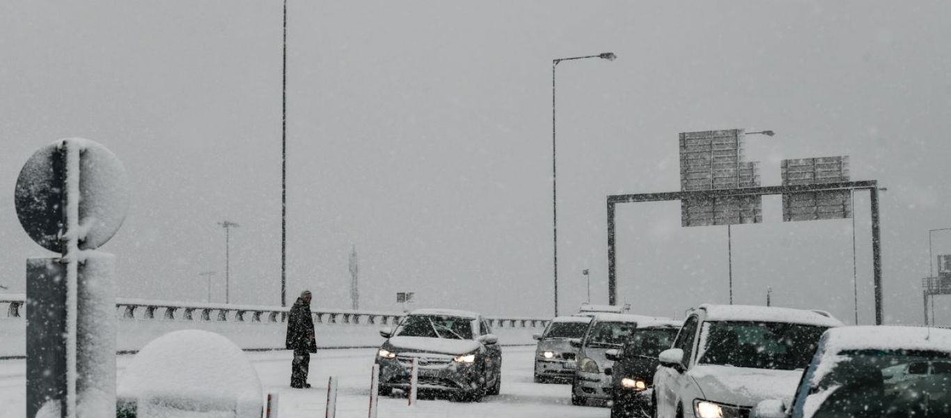 Θα συνεχίσει και αύριο την επέλαση η «Ελπίς»: Πυκνές χιονοπτώσεις & τοπικές καταιγίδες