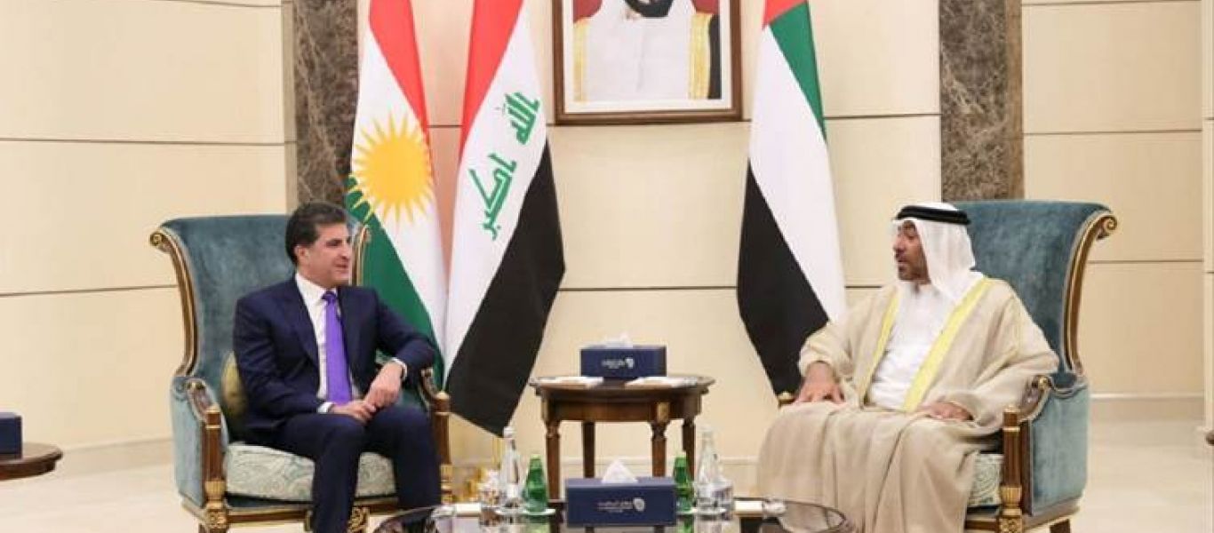 Ο πρωθυπουργός του φιλότουρκου ιρακινού Κουρδιστάν Μασούρ Μπαρζανί επισκέπτεται τα ΗΑΕ