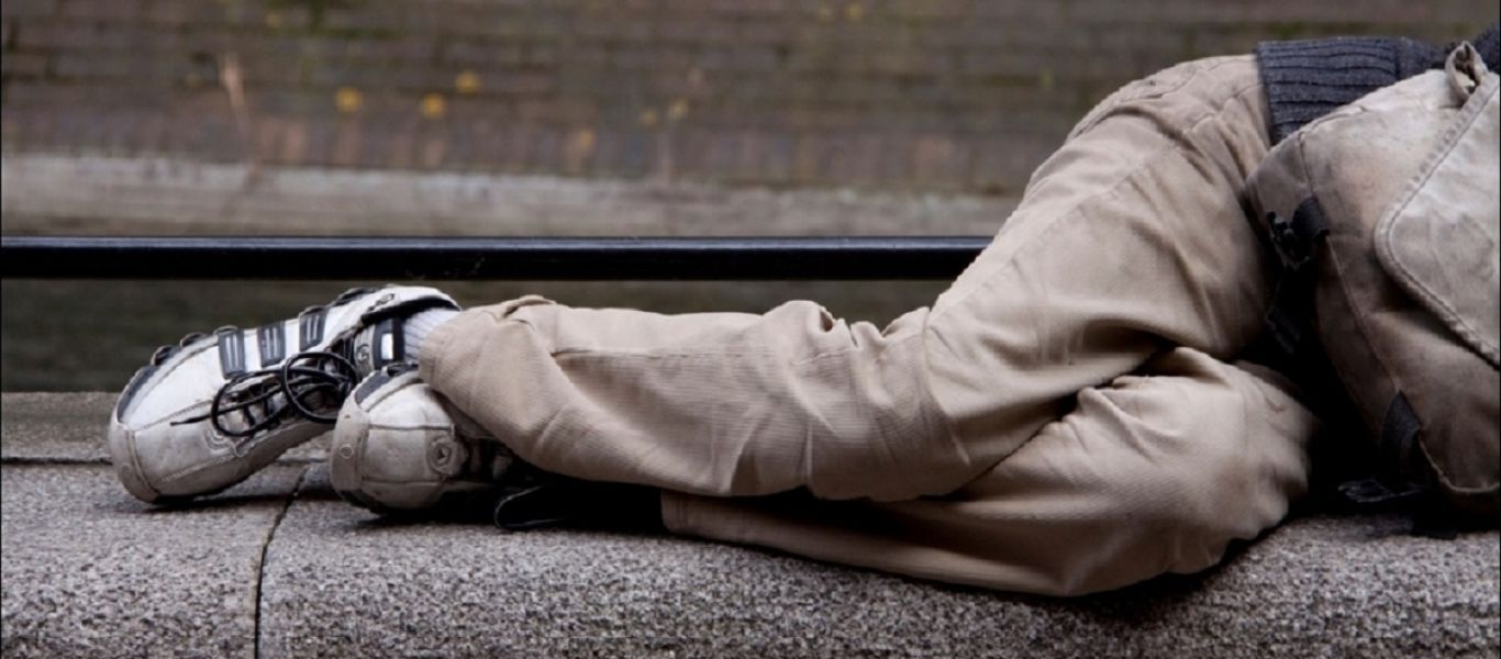 Άστεγος πέθανε από το κρύο στο κέντρο της Θεσσαλονίκης