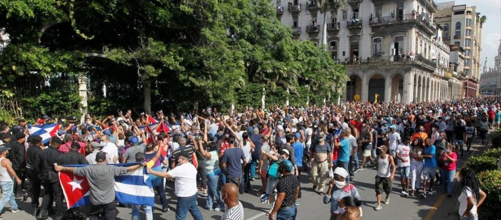 Κούβα – κινητοποιήσεις 11ης Ιουλίου:  710 διαδηλωτές διώκονται και 172 έχουν καταδικαστεί