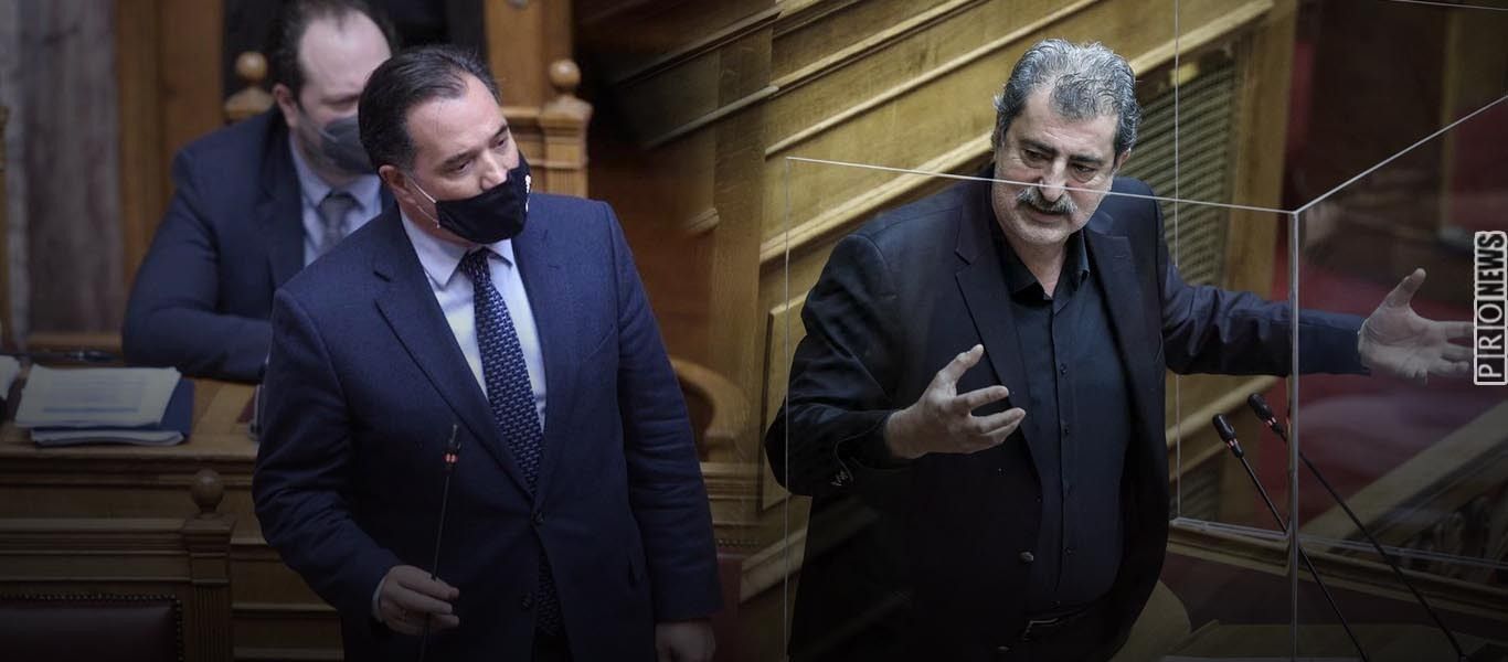 Άγριο επεισόδιο στη Βουλή  μεταξύ Α.Γεωργιάδη και Π.Πολάκη – Επενέβη η φρουρά!