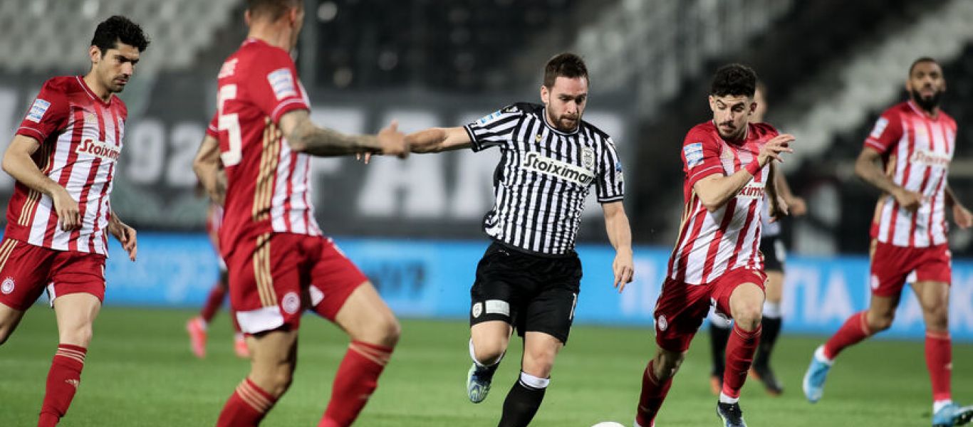 ΠΑΟΚ-Ολυμπιακός 1-1: Ο ΠΑΟΚ βρήκε τo γκολ και ο Ολυμπιακός «απάντησε» κατευθείαν – Έμειναν στην ισοπαλία