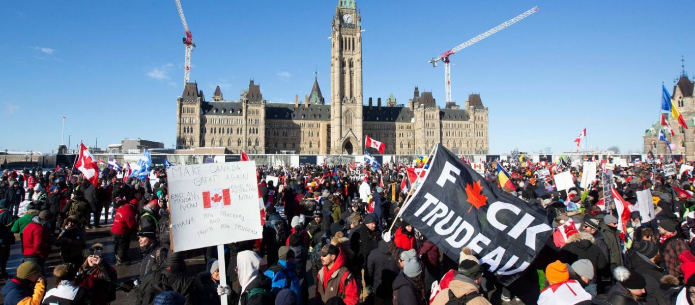 Εμφυλιοπολεμικό κλίμα προκαλεί στον Καναδά ο Τ.Τριντό: Καλεί το κίνημα BLM κατά των ανεμβολίαστων πολιτών