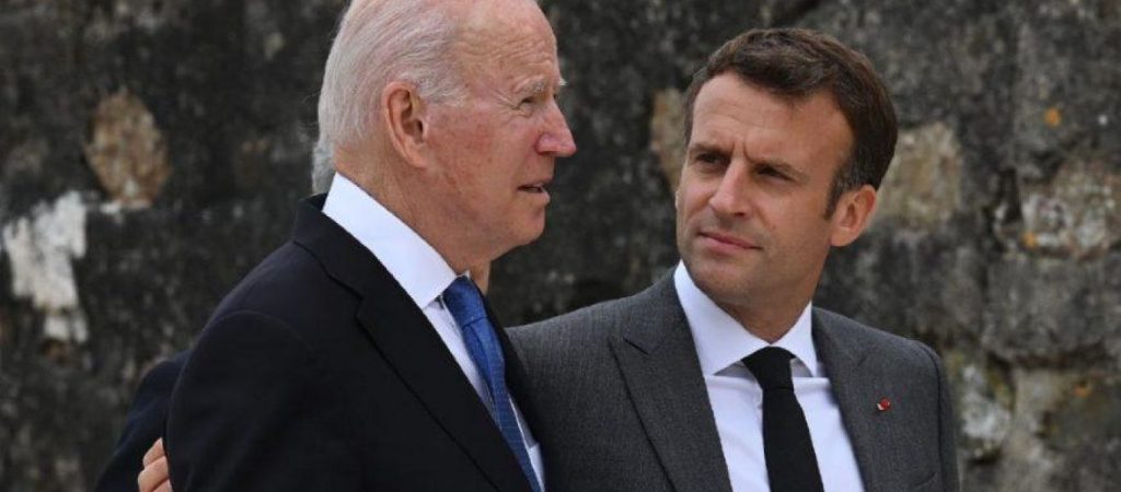 Ουκρανία: Τ,Μπάιντεν και Ε.Μακρόν συντονίζονται έναντι της Ρωσίας