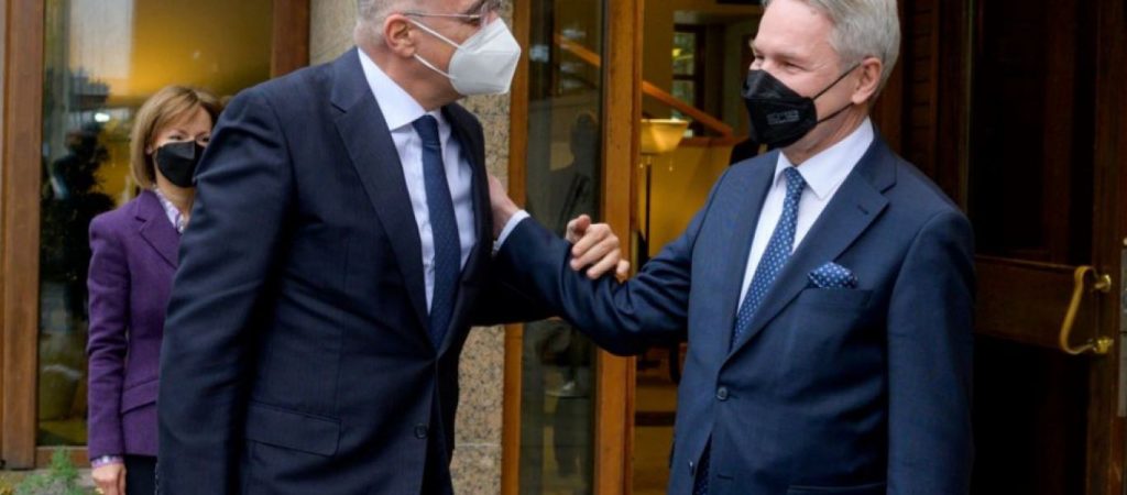 Ο Ν.Δένδιας στην Φινλανδία – Συναντήθηκε με τον ΥΠΕΞ Πέκα Χαβίστο