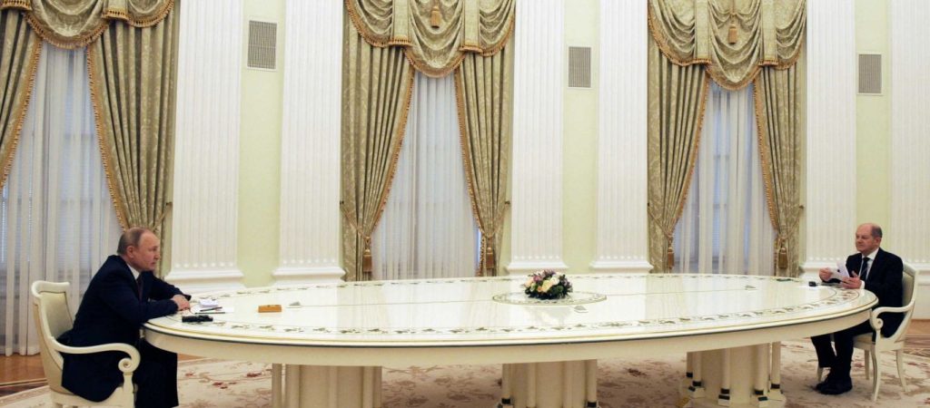 Ρωσία: «Δεν έχουμε λάβει ακόμα τις εγγυήσεις που ζητάμε» είπε ο  Β.Πούτιν στον Όλαφ Σόλτς