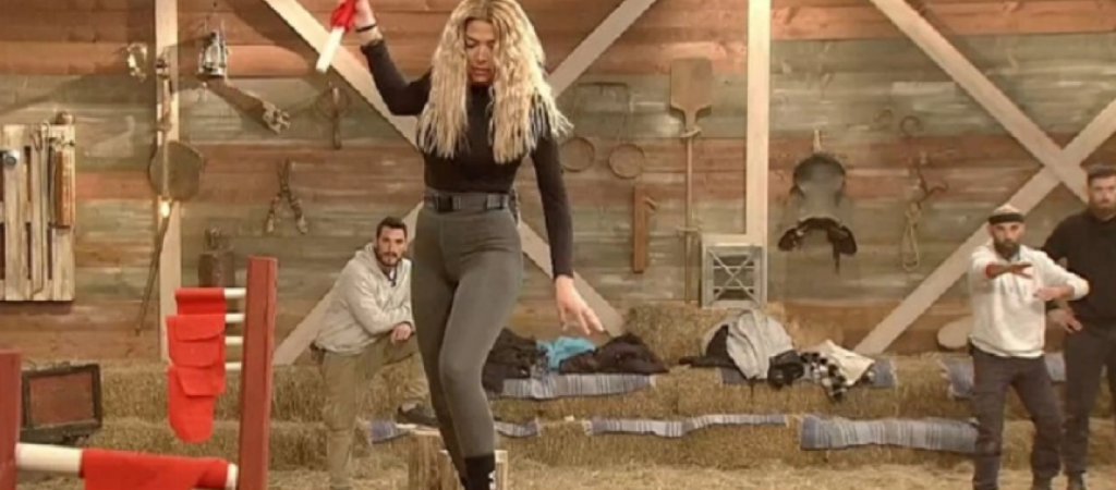 Φάρμα: Ο σοκαριστικός τραυματισμός της Α.Ηλιάδη (βίντεο)