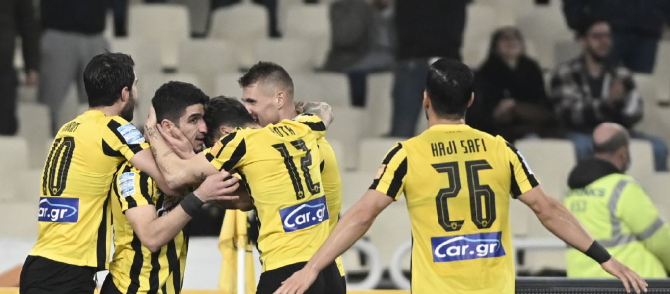 Ελληνικό πρωτάθλημα: Η ΑΕΚ επικράτησε 2-0 του ΠΑΣ Γιάννινα στο ΟΑΚΑ